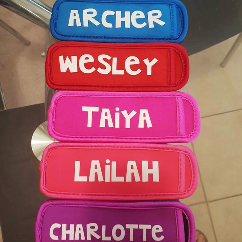 Personalized Popsicle Holder Ice Pop Holder For Kids Party Favors