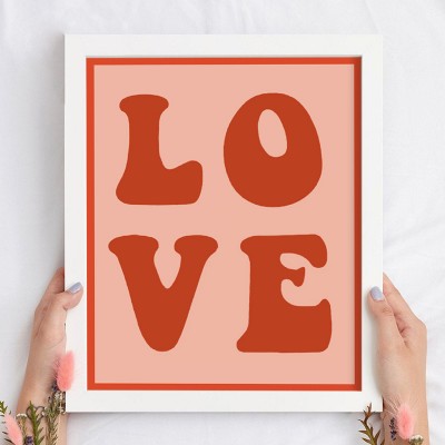 Ways To Say I Love You Wooden Sign Frame Wall Art Decor