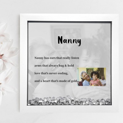 Personalized Nanny Memorial Photo Frame Keepsake