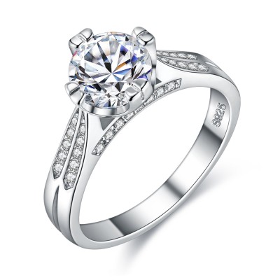 Dazzling Love Engagement Wedding Ring