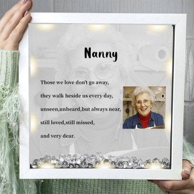 Personalized Nanny Memorial Photo Frame Keepsake