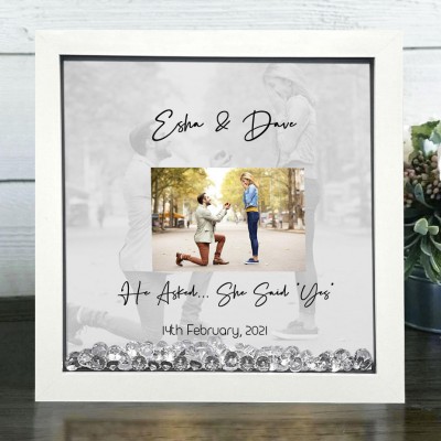 Personalized Couple Photo Frame Wedding Gift