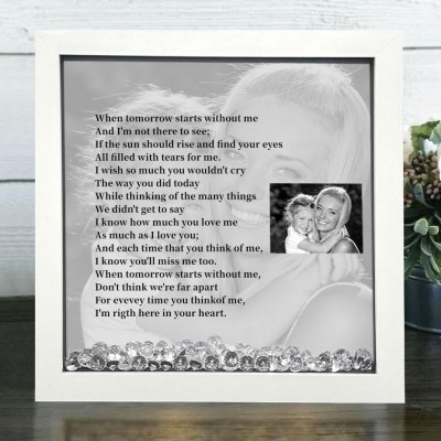 Personalized Memorial Photo Frame Keepsake