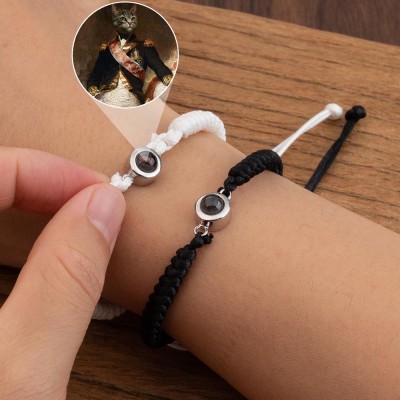 Personalised Memorial Photo Projection Bracelet