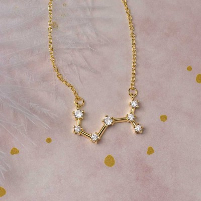 Personalized Constellation Zodiac Celestial Scorpius Necklace