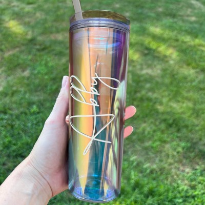 Personalized Bridesmaid Tumbler Bachelorette Favor Party Gift