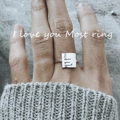 I Love You Most Inspirational Ring