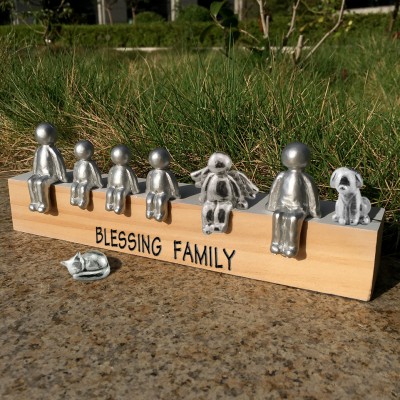 Personalized Sculpture Figurines Anniversary Christmas Gift