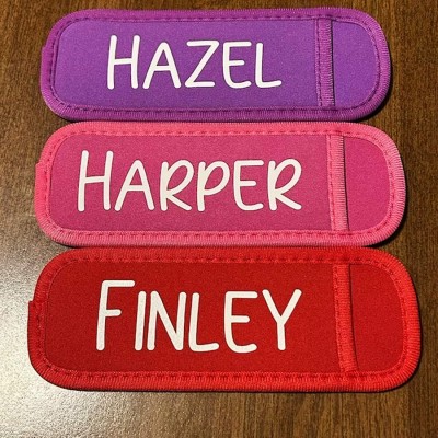 Personalized Popsicle Holder Ice Pop Holder For Kids Party Favors