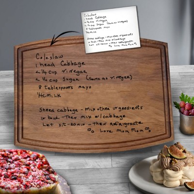 Personalized Handwritten Recipe Cutting Board Family Keepsake For Christmas Gift Ideas