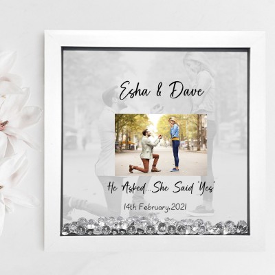 Personalized Couple Photo Frame Wedding Gift