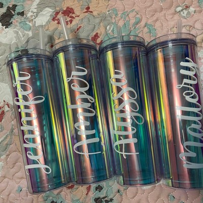 Personalized Bridesmaid Tumbler Bachelorette Favor Party Gift