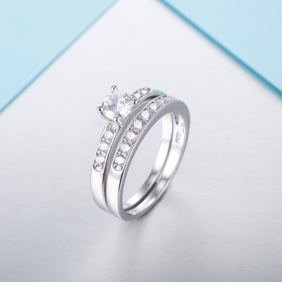 Lucky Love Engagement Wedding Ring