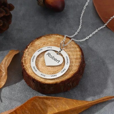 Grandmother Necklace In Sterling Silver