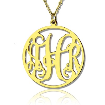 Monogram Necklace