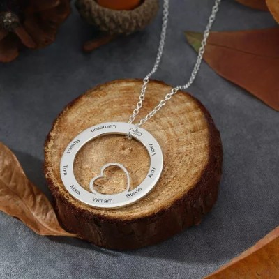 Engraved Hang Tag Necklace