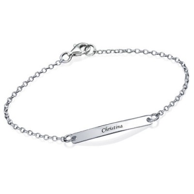 Personalized Engraved Name Bracelets