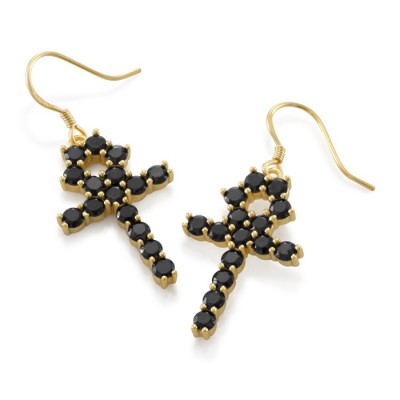 The Hanging Ankh Earrings