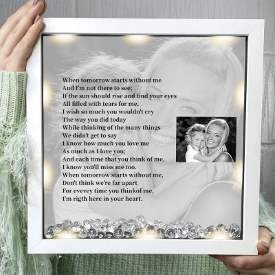 Personalized Memorial Photo Frame Keepsake