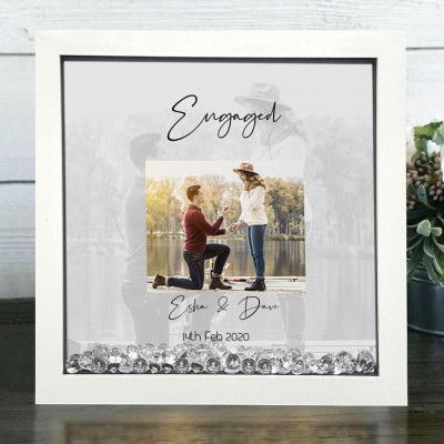 Personalized Couple Photo Frame Wedding Gift