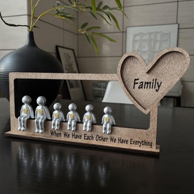 8 Years We Made A Family Personalized Sculpture Figurines 8th Anniversary Gift Ideas