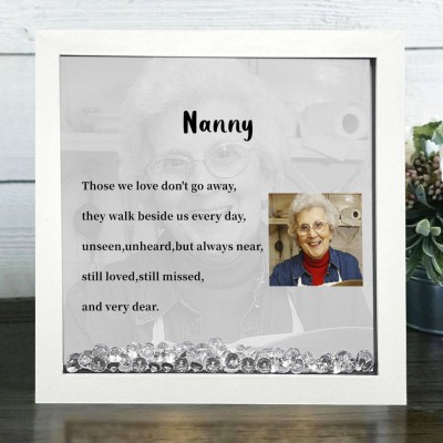 Personalized Nanny Memorial Photo Frame Keepsake