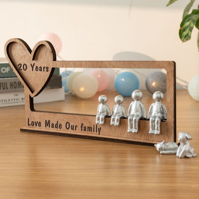 Personalized Figurines Mini Figures Mother's Day Anniversary Gift Ideas For Mom Grandma