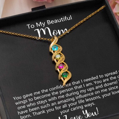 Personalized To My Mom Necklace From Daughter Son Gift Ideas For Mother's Day