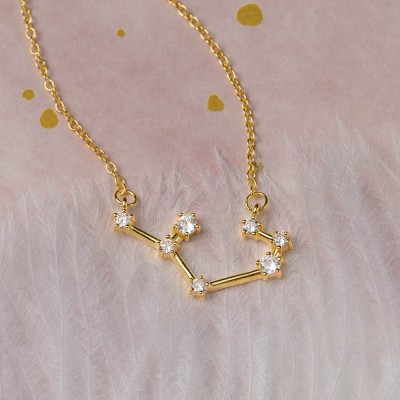 Personalized Constellation Zodiac Celestial Sagittarius Necklace