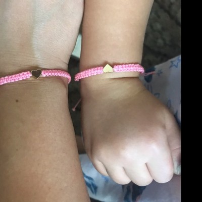 First Day of Kindergarten Back to School Bracelets Mommy and Me Gifts