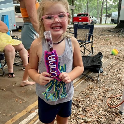 Personalized Popsicle Holder Ice Pop Holder For Kids Summer Party Favors 