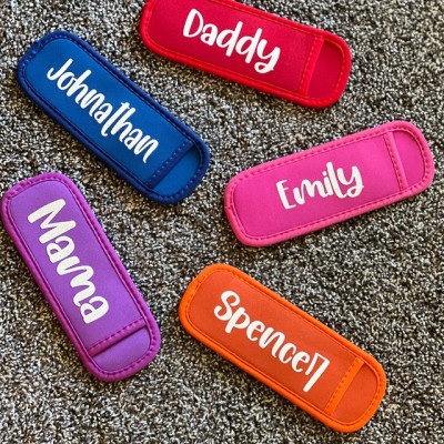 Personalized Popsicle Holder Ice Pop Holder For Kids Summer Party Favors 